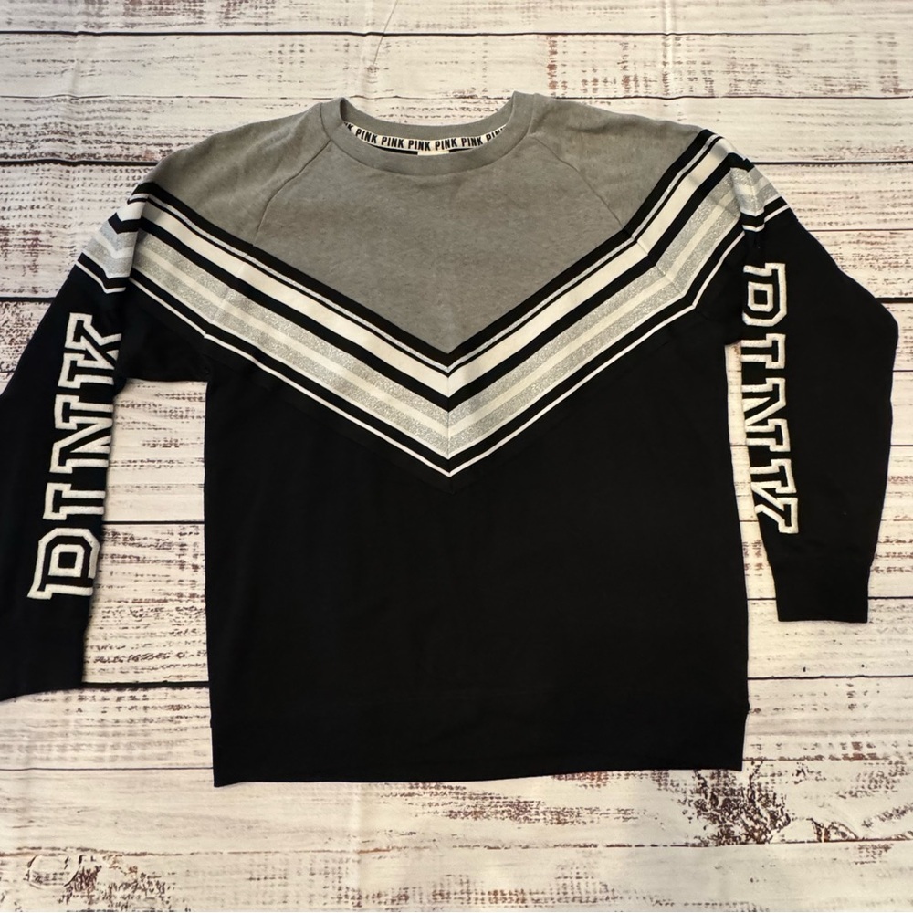 Victoria's Secret PINK Black and Gray Apparel